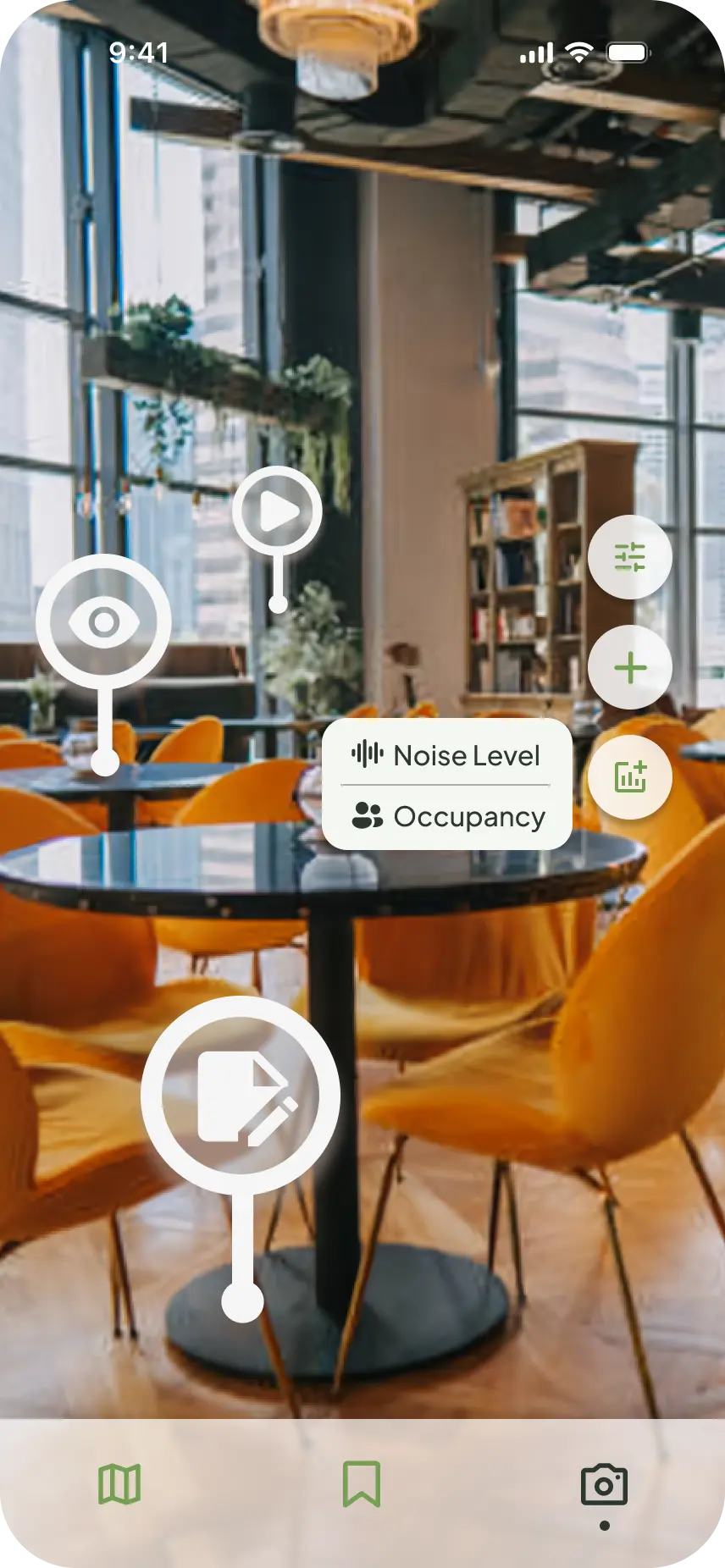 Updated high-fidelity screen 3 showing polished interaction details and accessible structure