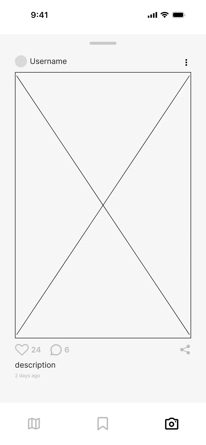 Recall low-fidelity evolution screen 4